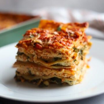 Vegan Lasagna with Tofu Ricotta