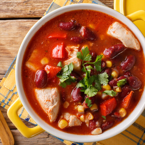 Slow Cooker Chicken Chili