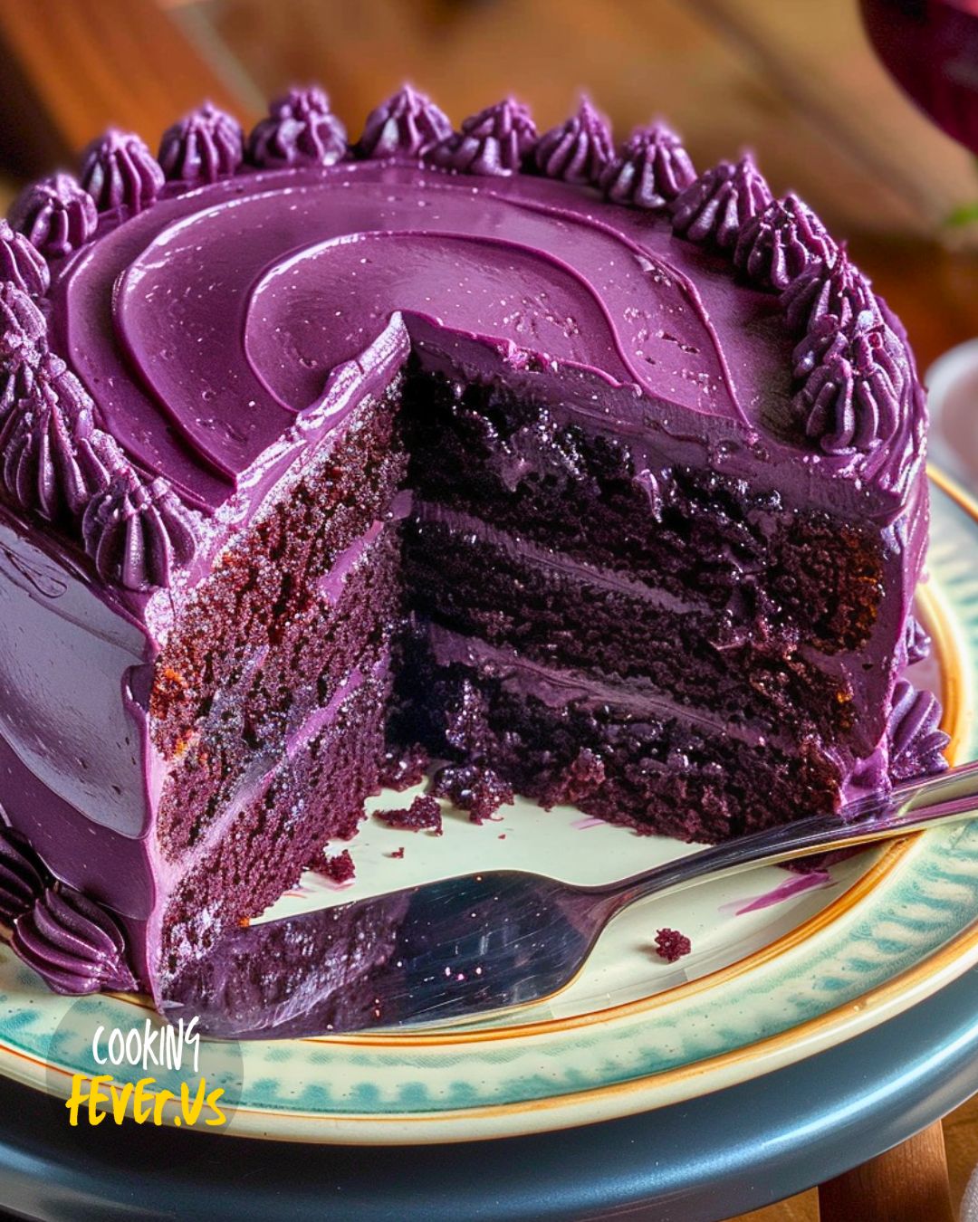 Purple Velvet Cake
