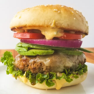 Avocado Turkey Burger