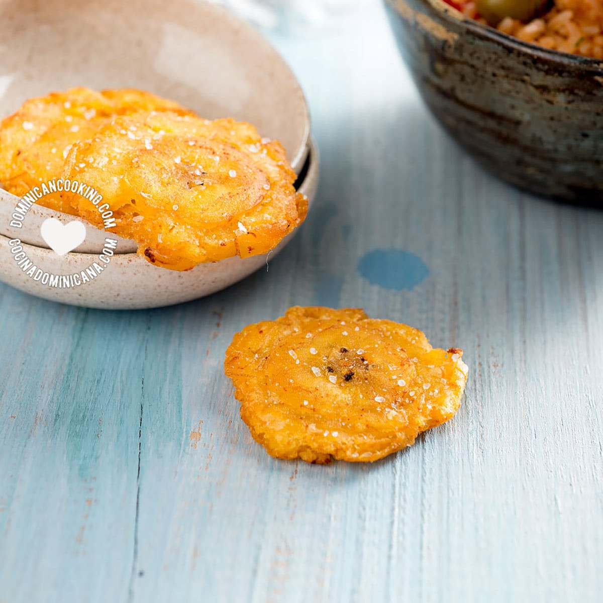 Tostones [Recipe + Video] Flattened Fried Plantains