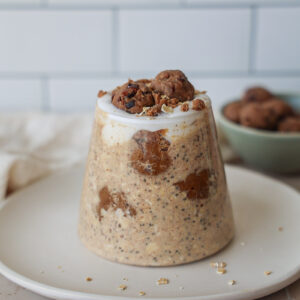 Oatmeal Cookie Dough Overnight Oats