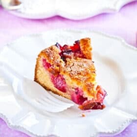 Blood Plum Torte