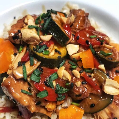 Crockpot Kung Pao Chicken