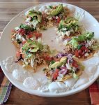 Easy Chicken Tostadas