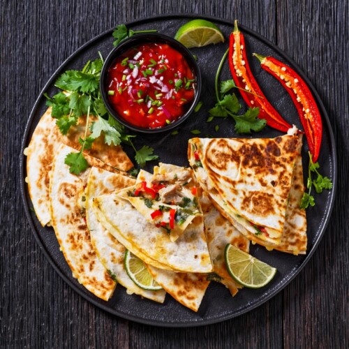 Tuna Melt Quesadillas