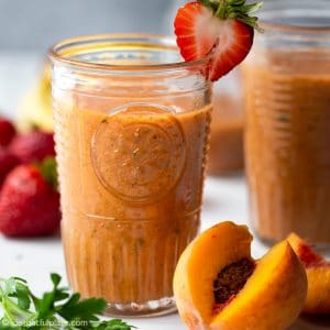 Strawberry Peach Smoothie
