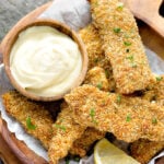 Crunchy Baked Parmesan Chicken Tenders