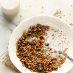Dried Cherry, Sunflower Butter & Buckwheat Granola (Nut-Free, Gluten-Free,
Vegan)