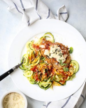 Lighter Baked Chicken Parmesan (4 WW Points!)
