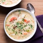 Potato, Bacon, and Lobster Chowder