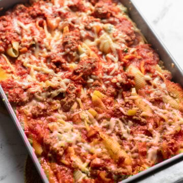 Meaty Vegan Stuffed Shells