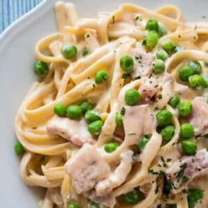 Ham and Pea Pasta