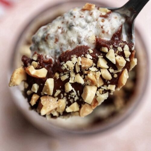 Snickers Chia Pudding