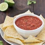 Easy Homemade Restaurant-Style Salsa
