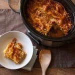 Healthy Crock Pot Lasagna