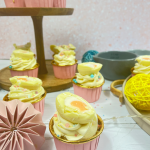 White Chocolate Creme Egg Cupcakes