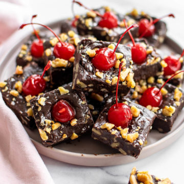 Double Cherry Chocolate Fudge