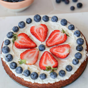 Gluten-Free Sugar Cookie Fruit Pizza