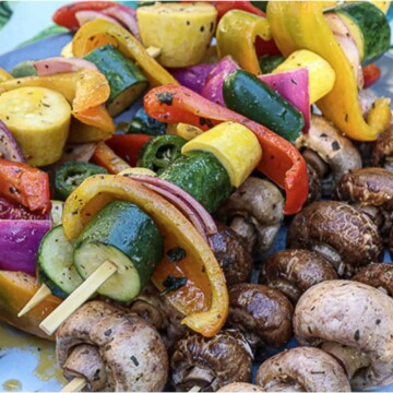 Grilled Veggie Kabobs