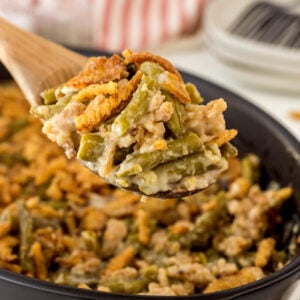 Homemade Green Bean Casserole Recipe with Fried Onions
