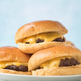 Air Fryer Burgers