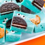 Gluten Free Cookie Monster Fudge