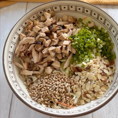 Chinese Chicken Salad Recipe with Ramen Noodles