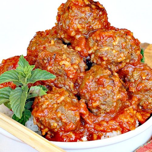 Porcupine Meatballs
