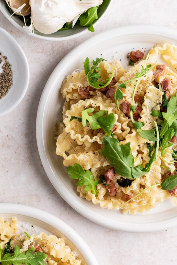Parmesan Pancetta Pasta