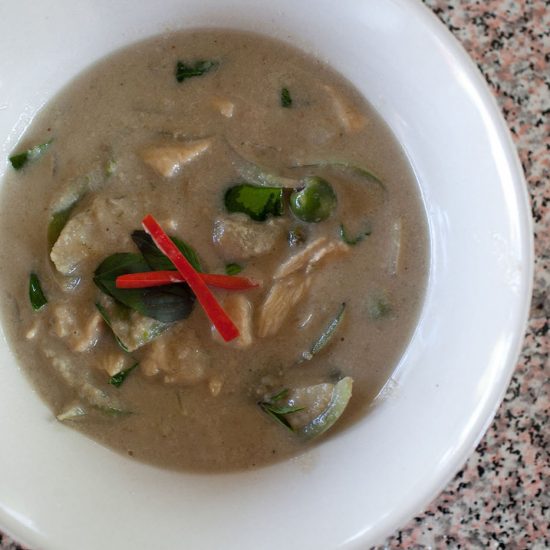Thai Green Curry with Chicken (Gaeng Kiew Waan Gai)