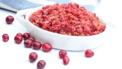 Cranberry Ginger Relish