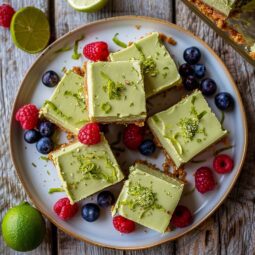 Avocado Lime Cheesecake