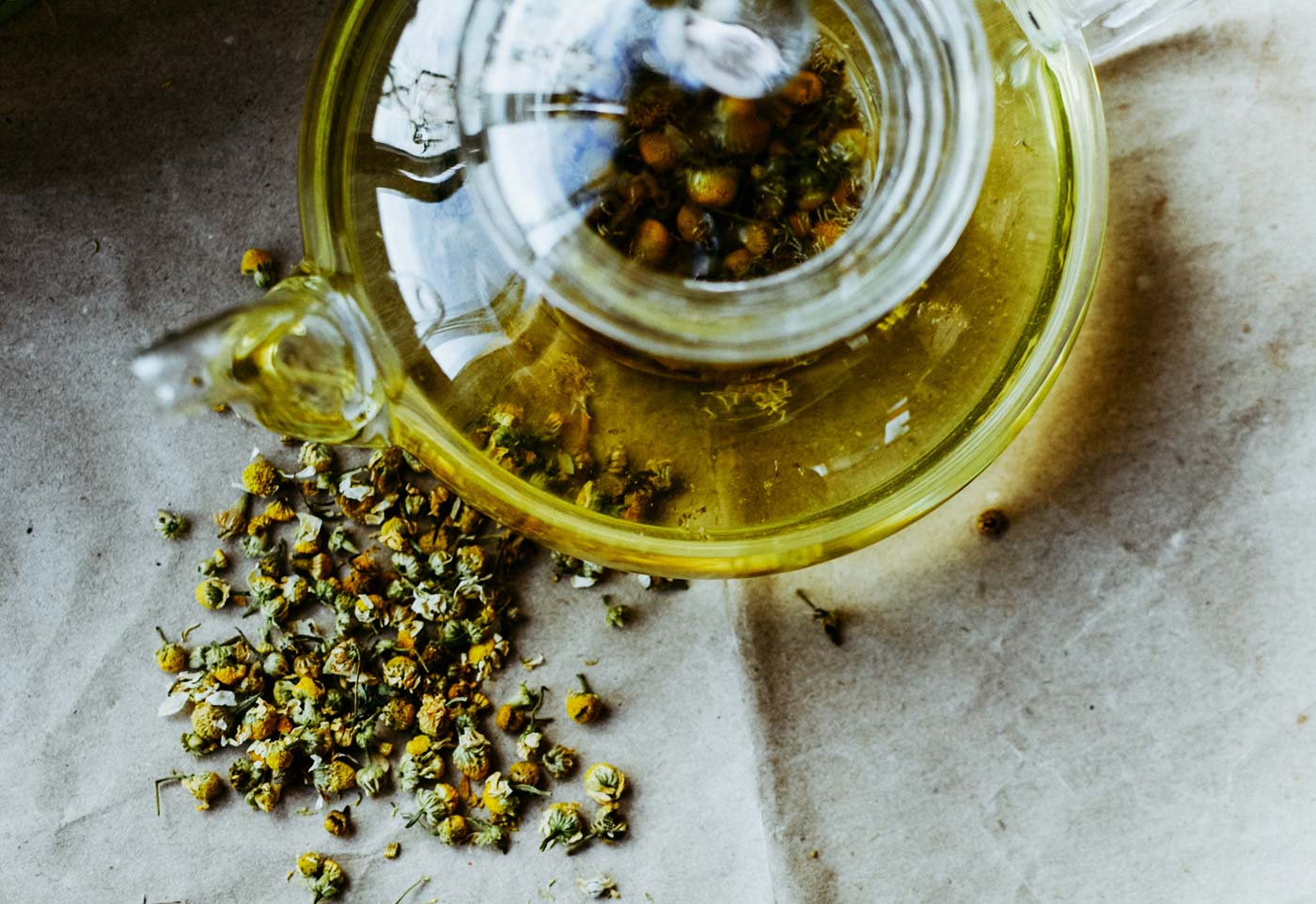 Chamomile and Grapefruit Peel Tisane