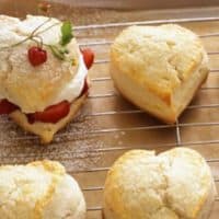 Heart-Shaped Valentine Strawberry Shortcakes
