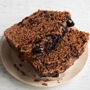 Chocolate Oreo Quick Bread