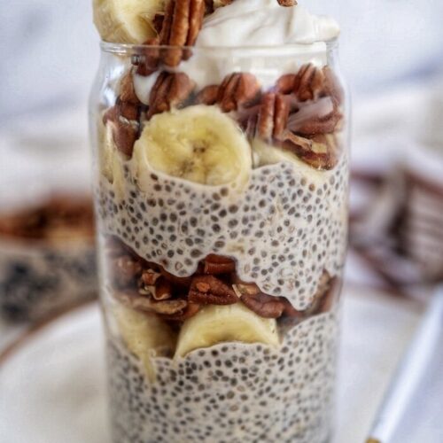 Banana Pecan Chia Pudding