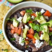 Slow Cooker Green Chile Chicken Enchilada Soup – Gluten Free