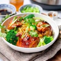 Instant Pot Asian BBQ Chicken Thighs
