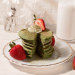 Matcha Mochi Pancakes