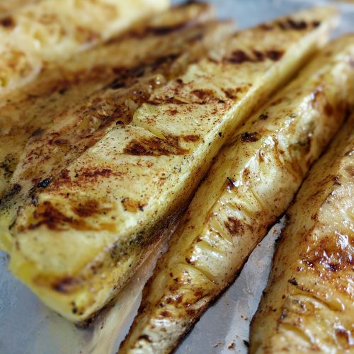 Grilled Cinnamon Sugar Pineapple