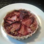 Strawberry, Rhubarb and Pink Peppercorn Mini-Tarts
