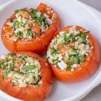 Baked Stuffed Tomatoes
