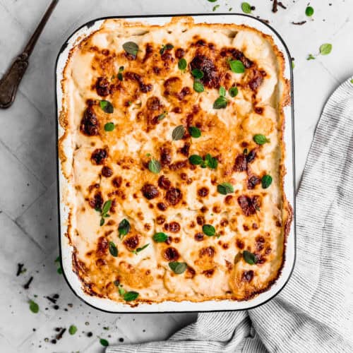 Potato Gratin or Dauphinoise Potatoes