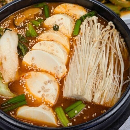 Vegan Sundubu Kimchi Jjigae