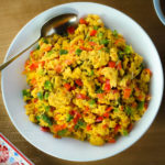 Perico - Colombian Eggs with Tomatoes & Peppers