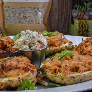 Keto Chipotle Chicken w/ Bleu Cheese Coleslaw