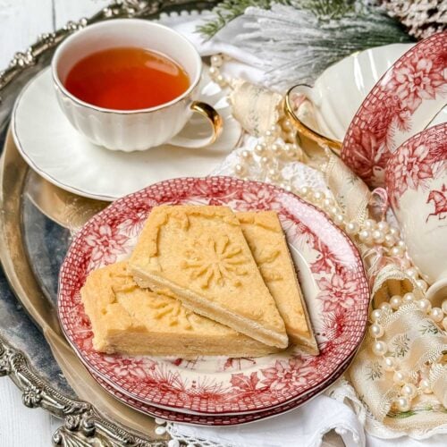 Snowflake Shortbread Cookies Recipe