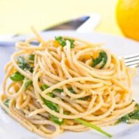 Lemon Spaghetti Pasta