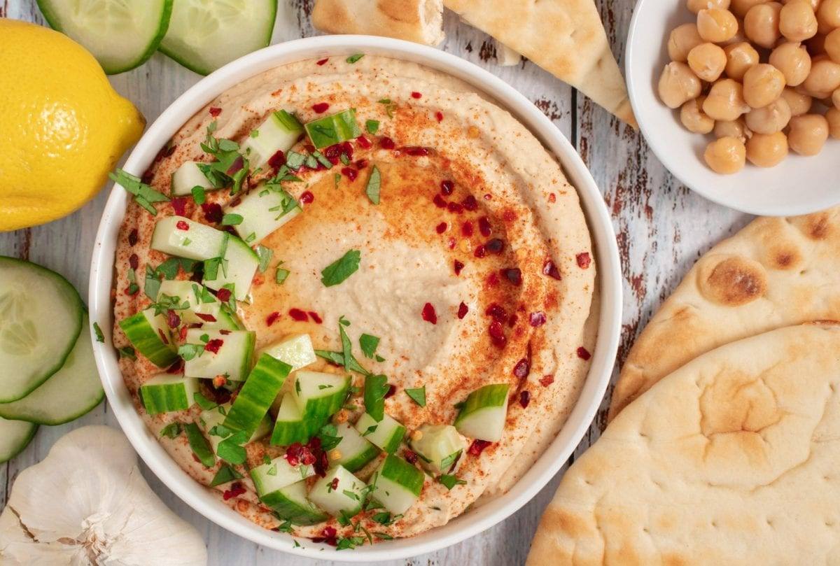Roasted Garlic Hummus